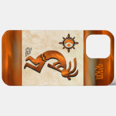 Coque iphone Kokopelli Sud-Ouest (Verso (horizontal))