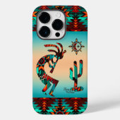 Coque iphone Kokopelli Sud-Ouest (Verso)