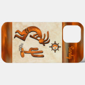 Coque iphone Kokopelli Sud-Ouest (Verso (horizontal))