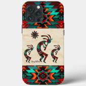 Coque iphone Kokopelli Sud-Ouest (Verso)