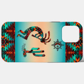 Coque iphone Kokopelli Sud-Ouest (Verso (horizontal))
