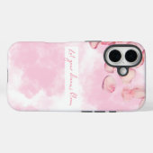 coque iphone "Laissez fleurir vos rêves" (Verso (horizontal))
