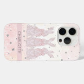 Coque iphone lapin en dentelle personnalisé (Verso (horizontal))