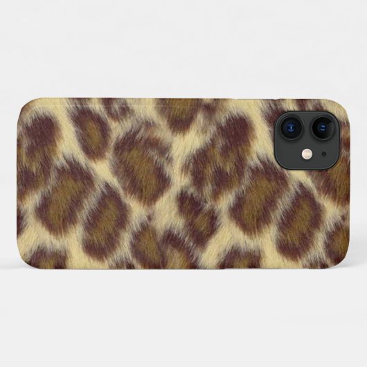Coque iphone léopard (Dos (Horizontal))