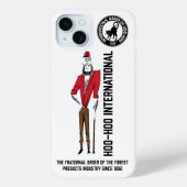 Coque iphone - Lumberman Design avec logo (Verso)