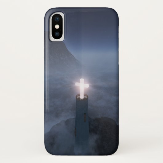 Coque iphone Lumière et salut (Dos)