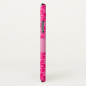 Coque iphone lumineux de coutume de roses indien (Dos/Droite)