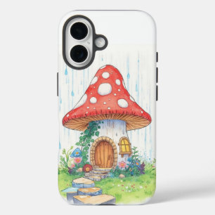 Coque iPhone Maison Champignon Mignonne – Cottage 
