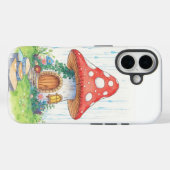 Coque iPhone Maison Champignon Mignonne – Cottage (Verso (horizontal))