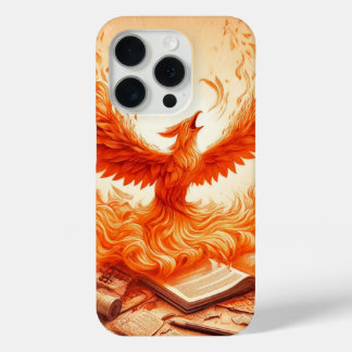 Coque iphone Majestic Orange Dragon Bird