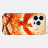 Coque iphone Majestic Orange Dragon Bird (Verso (horizontal))