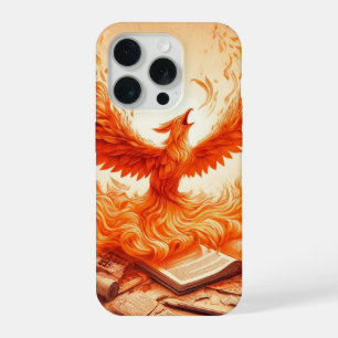 Coque iphone Majestic Orange Dragon Bird