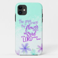 coque iphone manuscrit de la Bible Verse, Écriture