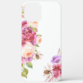 Coque iphone Mariage Tropical Avec Fleurs (Verso)