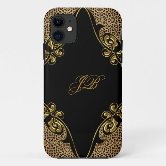 coque iphone-Mate Coque Leopard (Dos)