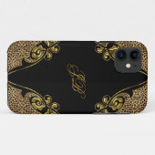 coque iphone-Mate Coque Leopard (Dos (Horizontal))