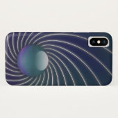 Coque iphone-Mate de la spirale profonde (Dos (Horizontal))