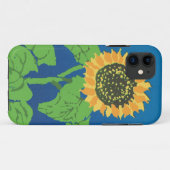 Coque iphone-Mate De Tournesol D'Or À Peine Là (Dos (Horizontal))