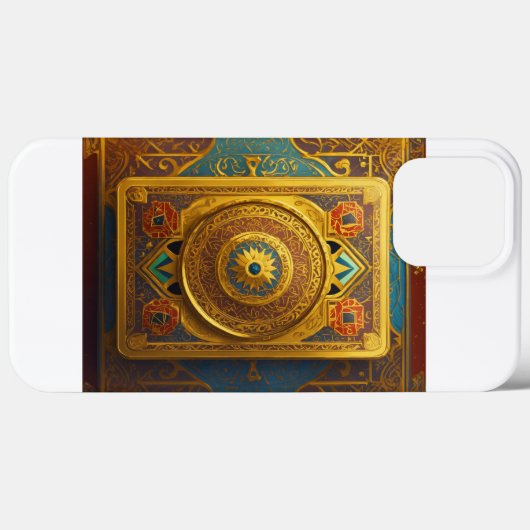 coque iphone mécanique métallique multi-couche com (Verso (horizontal))