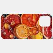 coque iphone meilleures tranches de fruits imprime (Verso (horizontal))