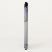 Coque iphone métallique de clef de musique de (Dos/Droite)