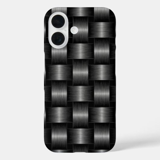 Coque iphone métallique gris argent Faux (Verso)