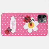 Coque iphone mignon de pourpre de nom de filles de (Dos (Horizontal))