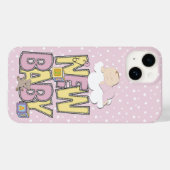 Coque iphone mignon nouvelle fille bébé (Verso (horizontal))