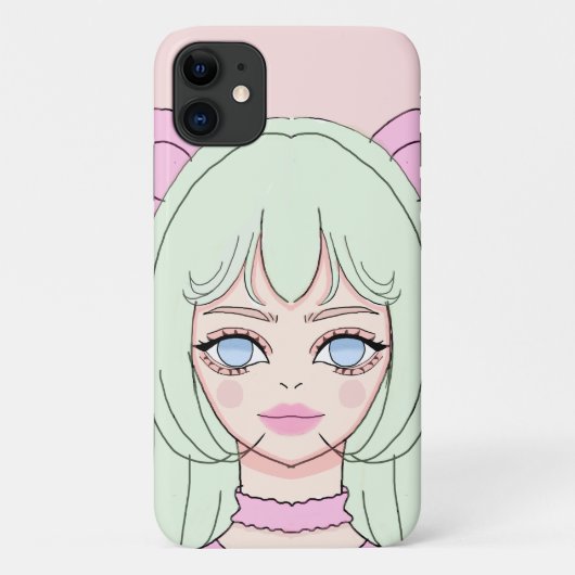 Coque iphone Mimi - calme &mignon (Dos)