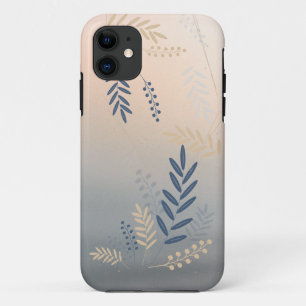 Coque iphone moderne bleu marine