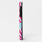 Coque iphone moderne de zigzag de Chevron de (Dos/Gauche)