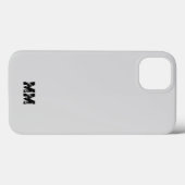 Coque iphone moderne minimaliste (Verso (horizontal))