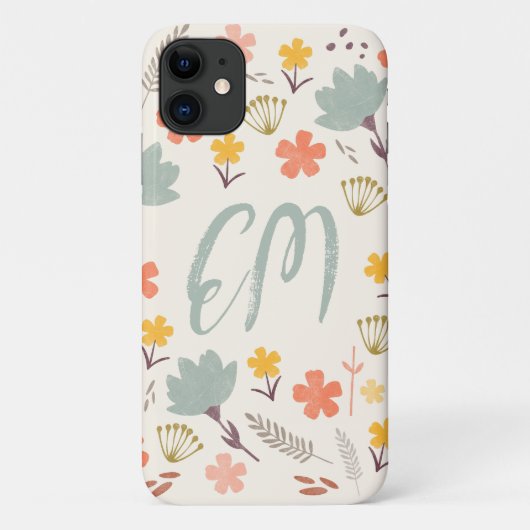 Coque iphone Monogram Boho (Dos)