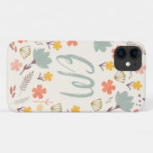 Coque iphone Monogram Boho (Dos (Horizontal))