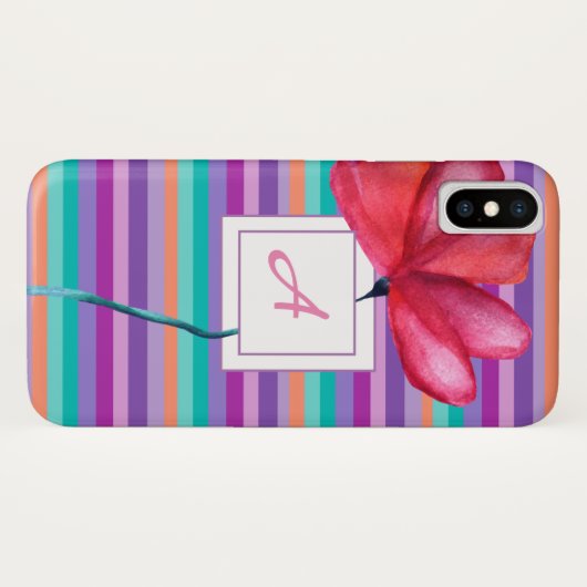 Coque iphone monogramme (Dos (Horizontal))