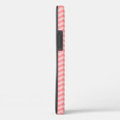 Coque iphone monogramme turquoise 3 lettres (Verso / Droite)