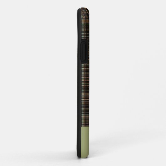 Coque iphone motif à bandes déployées (Dos/Droite)