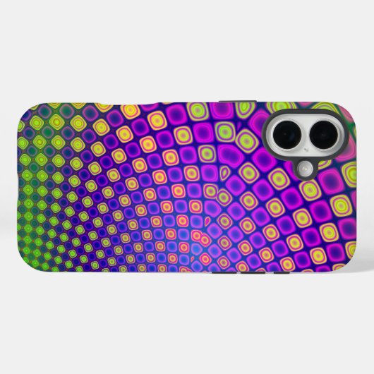 Coque iphone motif abstrait tendance (Verso (horizontal))