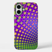 Coque iphone motif abstrait tendance (Verso)