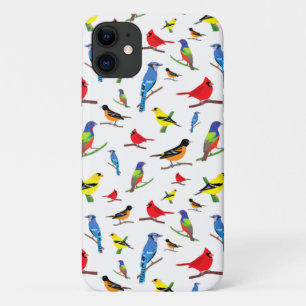 Coque iphone Motif aux oiseaux colorés d'Amérique