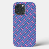 coque iphone Motif "Crossweave" (Verso)