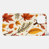 Coque iphone Motif d'automne (Verso (horizontal))