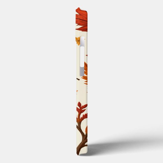 Coque iphone Motif d'automne (Verso / Gauche)