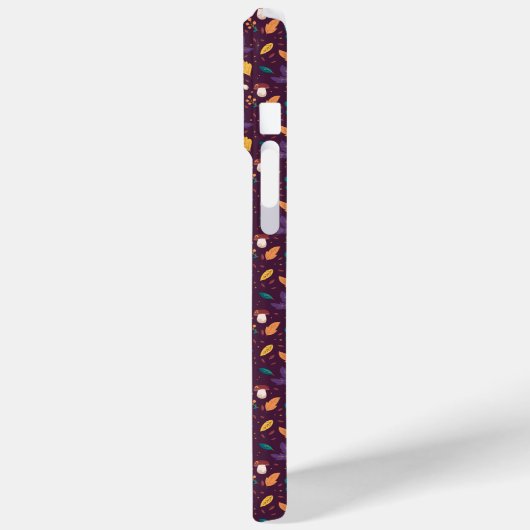 Coque iphone Motif de la feuille de champignons vi (Verso / Gauche)