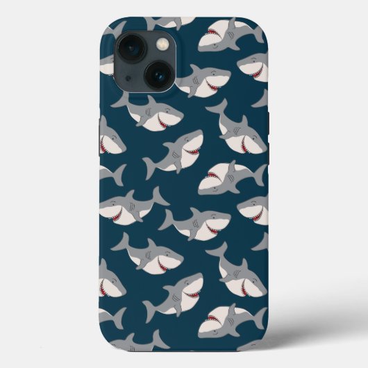 Coque iphone Motif de la semaine du requin (Verso)