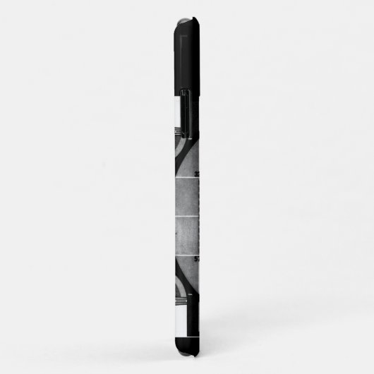 COQUE IPHONE Motif de test de CBC (Dos/Droite)