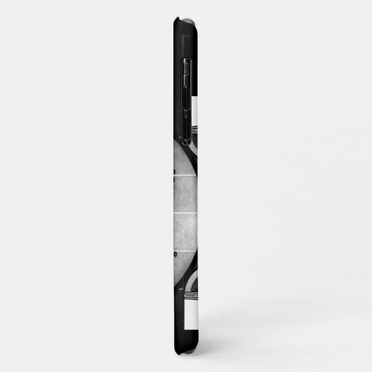 COQUE IPHONE Motif de test de CBC (Dos/Gauche)