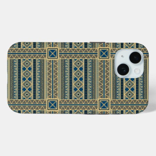 Coque iphone Motif du Mali africain (Verso (horizontal))