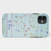 Coque iphone motif étoiles coloré (Dos (Horizontal))