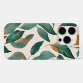 Coque iphone Motif feuille (Verso (horizontal))